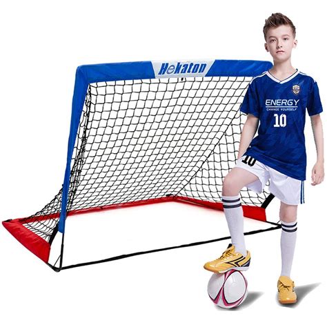 Hekaton Portable Soccer Goal, Pop-up Soccer Nets for Backyard Training ...