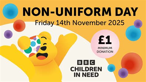 Children in Need set to benefit from school non-uniform day – Giles Academy