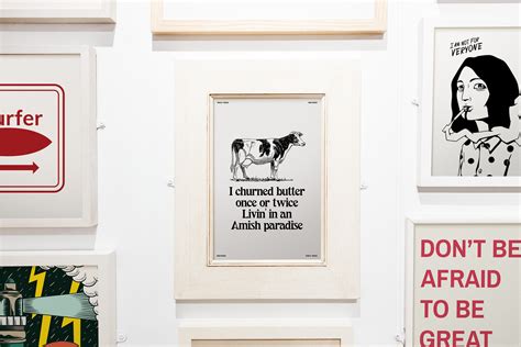 Weird Al Yankovic - Amish Paradise Lyrics Wall Art | Song Lyrics ...