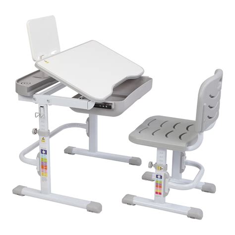 Buy Veryke Study Desk for Student, Lifting Study Table and Chair ...
