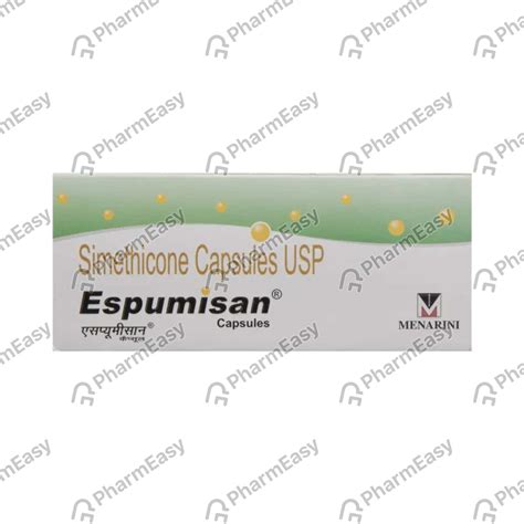 Buy Espumisan 80 MG Capsule (25) Online at Flat 15% OFF | PharmEasy