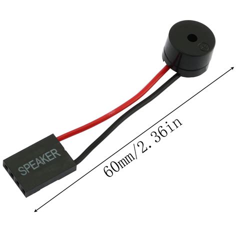 Buy RuiLing 10-Pack Mini Plug Speaker 4 Pin Desktop Computer Case PC ...