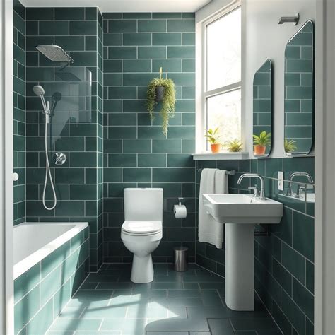 10 Stunning Green Bathroom Tile Ideas for a Refreshing Retreat