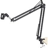 Kadence Microphone Arm Stand, Heavy Duty Swivel Mic Arm Microphone ...