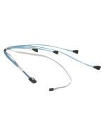 Supermicro CBL-0476L Internal MiniSAS to 4x SATA 30/35/45/55cm with ...