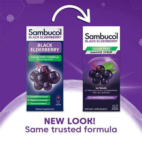Mua Sambucol Sugar-Free Black Elderberry Syrup - Sambucus Elderberry ...