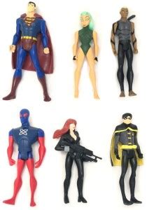Mubco Mini Model Super Hero DC Comic Young Justice Action Figures ...