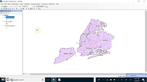 ArcMap GIS Tutorial 02 07 的图像结果