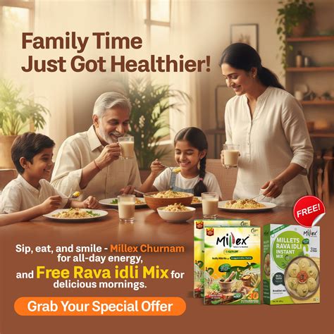 Millex- Trusted Millet Based Health Mix and Instant Breakfast Products