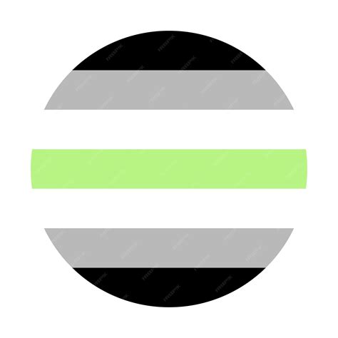 Premium Vector | Agender pride flag symbol of agender community