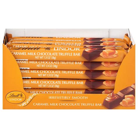 Lindtlindor Caramel Chocolate Truffle Bar Chocolate Candy Bar With ...