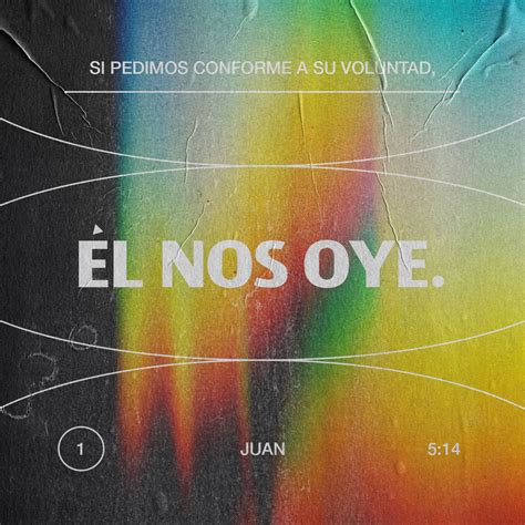 1 JUAN 5:14-15 (RVR1960) - Y esta es la confianza que tenemos | YouVersion