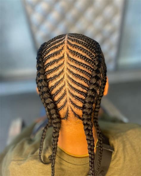 Fishbone Braids Allen Iverson