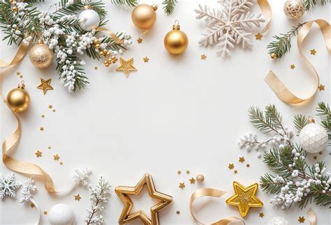 Christmas decorations wallpaper | AI-generated image
