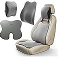 Frido Ultimate Car Comfort Combo | Neck Rest, Backrest & Wedge Seat ...