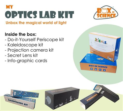 My Optics Lab Kit | Box of Science STEM kit