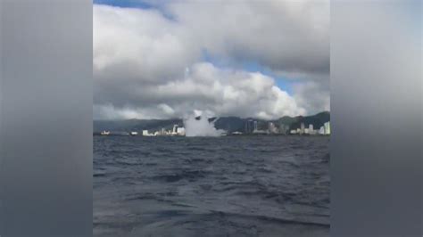Hawaii plane crash: Military fighter jet pilot rescued by parasailers ...