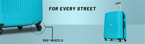 Aristocrat Polypropylene Armstrong 3 Pc Set 4 Spinner Wheels Trolley ...