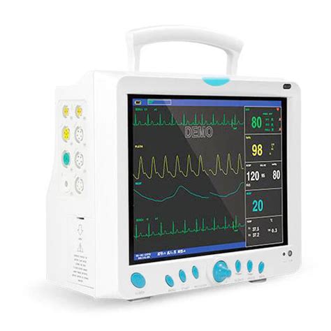 CONTEC CMS 9000 5 Para Monitor ECG, NIBP, Sp02, Pulse Rate, NIBP and T