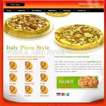 Image result for How to Create Pizza Menu Form by HTML