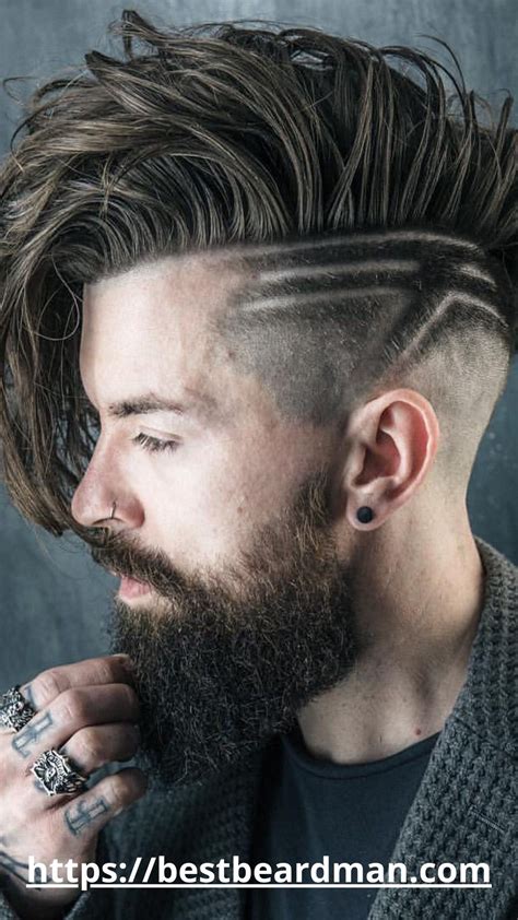 Pin by Bestbeardman on Male beard ideas 2023 | Undercut long hair, Long ...