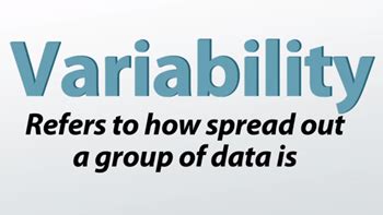 Image result for Variability in Statistics Definition