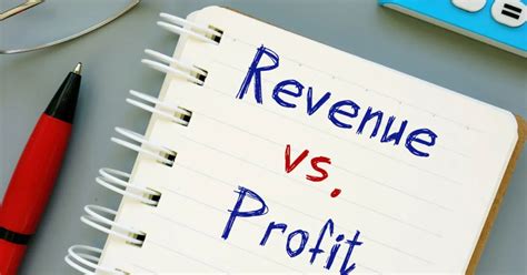 Difference Between Revenue and Profit