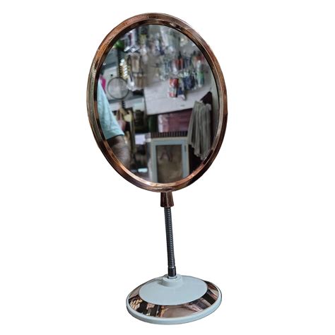 Rose Gold Flexible Counter Mirror Double Side (Oval) – Sunari Aujar