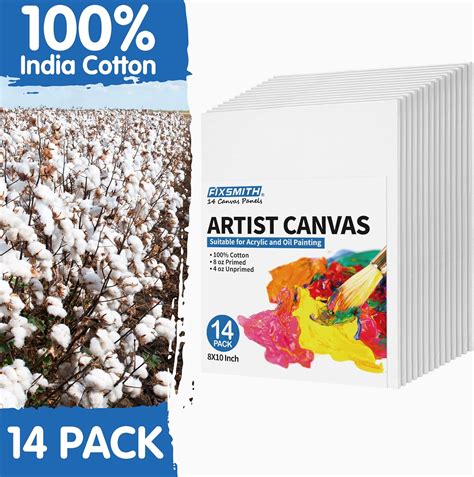 Centurion Paneles de lienzo de lino con imprimación al óleo profesional ...