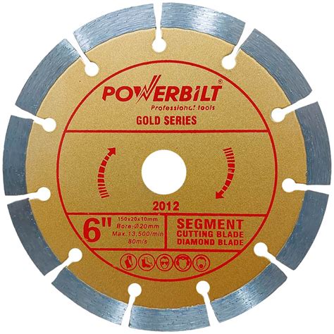 6"-SEG (20mm)-POWERBILT GOLD(P2012) - PowerBilt