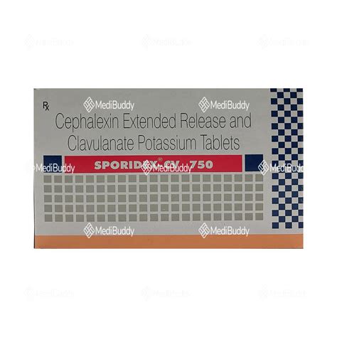 Sporidex-CV 750 Tablet ER: Price, Uses, Side Effects & How to Use ...