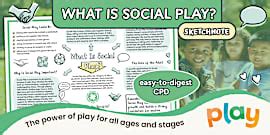 What Is Locomotor Play? Adult Information Sketchnote Poster