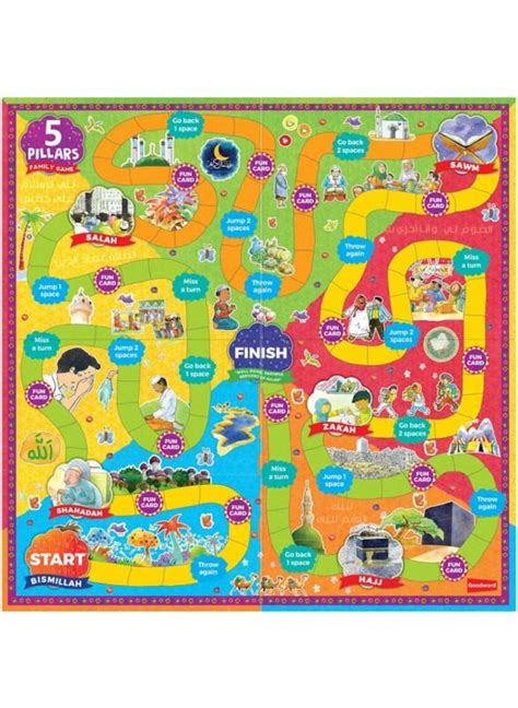 5 Pillars Family Game | Books | Kids