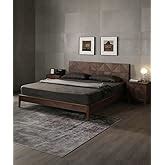 Bedosoft Furniture Wooden King Size Cot Without Storage - Solid Wood ...