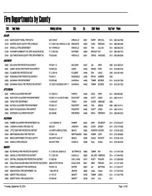 Fillable Online dfs dps mo Fire Departments by County - Missouri ...