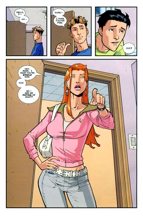 Eve, not a timid girl | Invincible comic, Comic panels, Comic books art