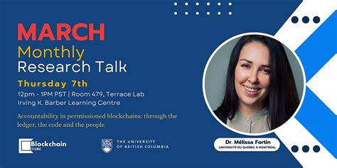 Blockchain@UBC March 2024 Research Talk, Room 479, Terrace Lab | Irving ...