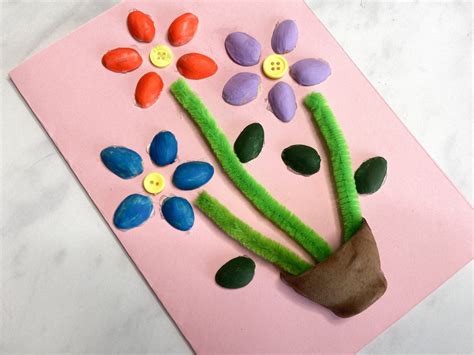 Pistachio Flower Craft