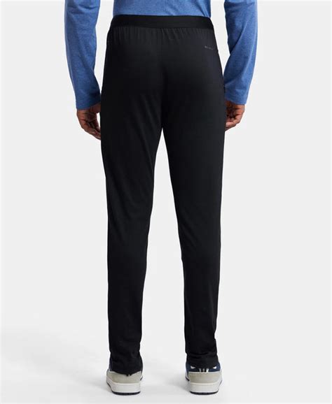 Buy Super Combed Cotton Rich Slim Fit Trackpants with Side and Zipper ...