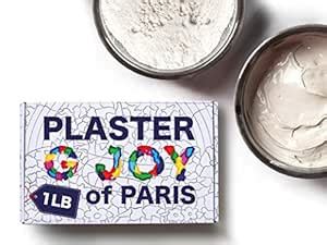 Plaster of Paris Powder for Crafts - 1lb Pottery & Ceramic Casting ...