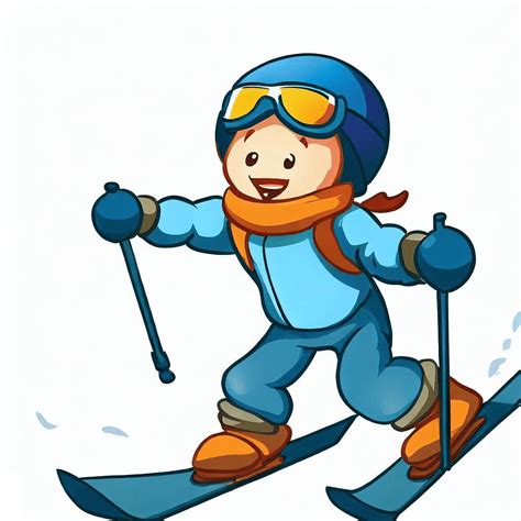 Skiing Clipart - Clipart.World