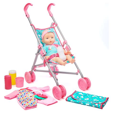 Little mommy doll stroller online