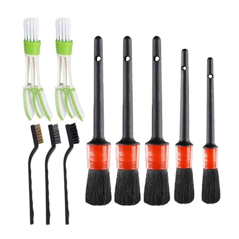 Auto Detailing Brush Multi-use Detailing Brush Set Car Interior Cleaning for Car interior y ...