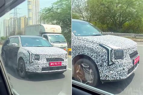 New Kia Seltos India spy shots show redesigned front - Latest Car News ...