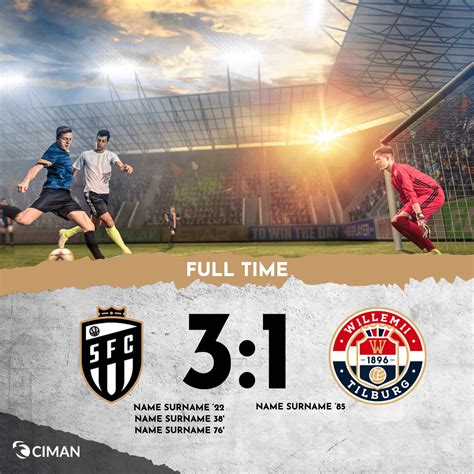 Football Full Time Template - Kickly