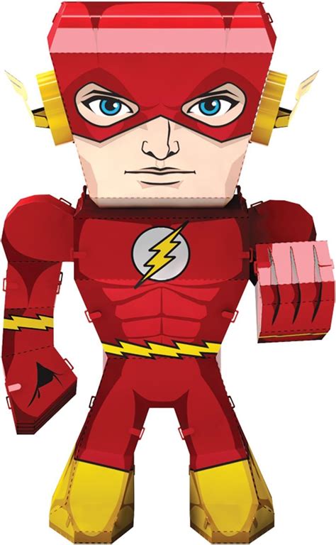 Buy Fascinations Metal Earth DC Justice League The Flash 3D Metal Model ...