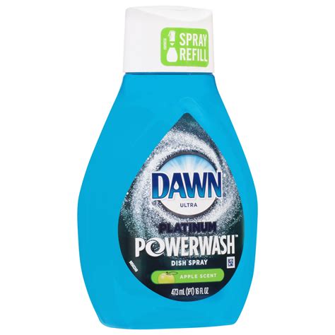 Dawn Platinum Powerwash Dish Spray Apple Refill - 16 FZ 6 Pack ...
