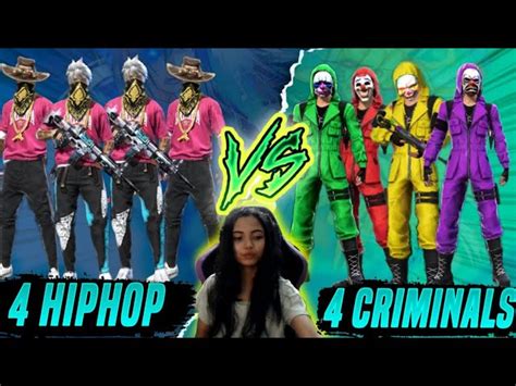 Ajjubhai (Total Gaming) vs Miss Diya (Blackpink Gaming) in Free Fire ...