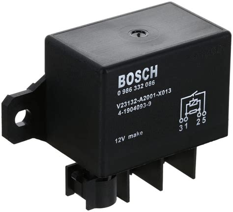 Bosch 0986332086 Normal Open Power Relays - Pins, 12 V, 150 A : Amazon ...