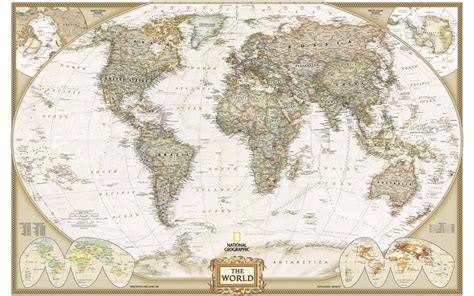 National Geographic World Map High Resolution Image 的图像结果